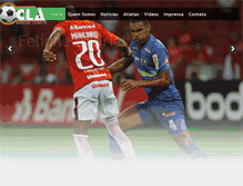 Tablet Screenshot of cladofutebol.com